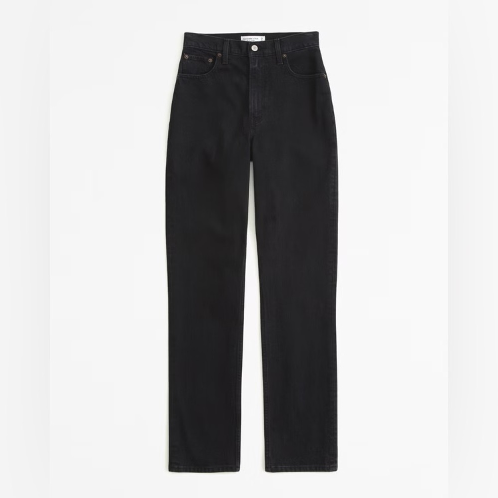 Abercrombie & Fitch Women's Black High Rise Jeans